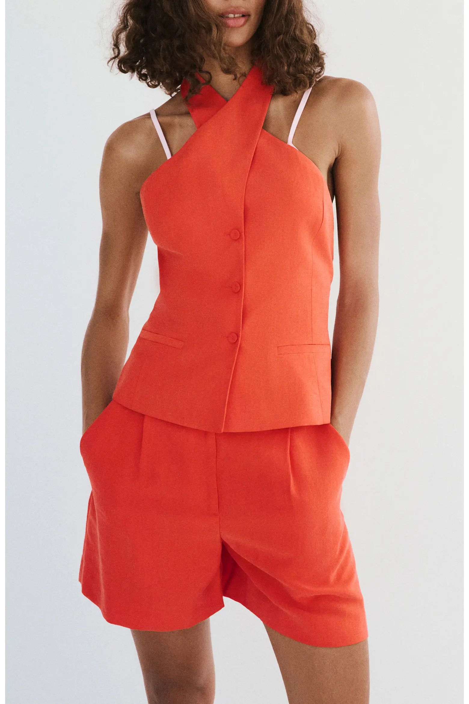 Cross Neck Halter Top (Women) | Nordstrom | Nordstrom