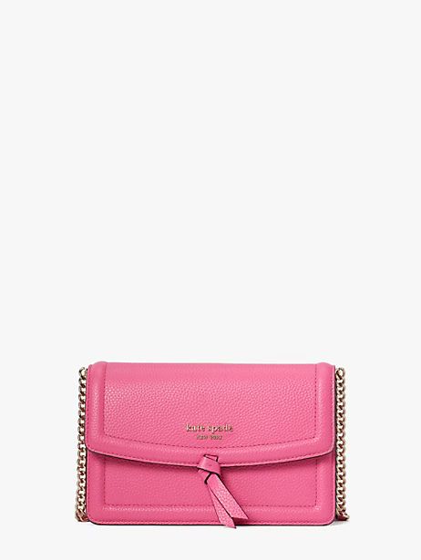 Kate Spade Knott Flap Crossbody, Crushed Watermelon | Kate Spade (US)