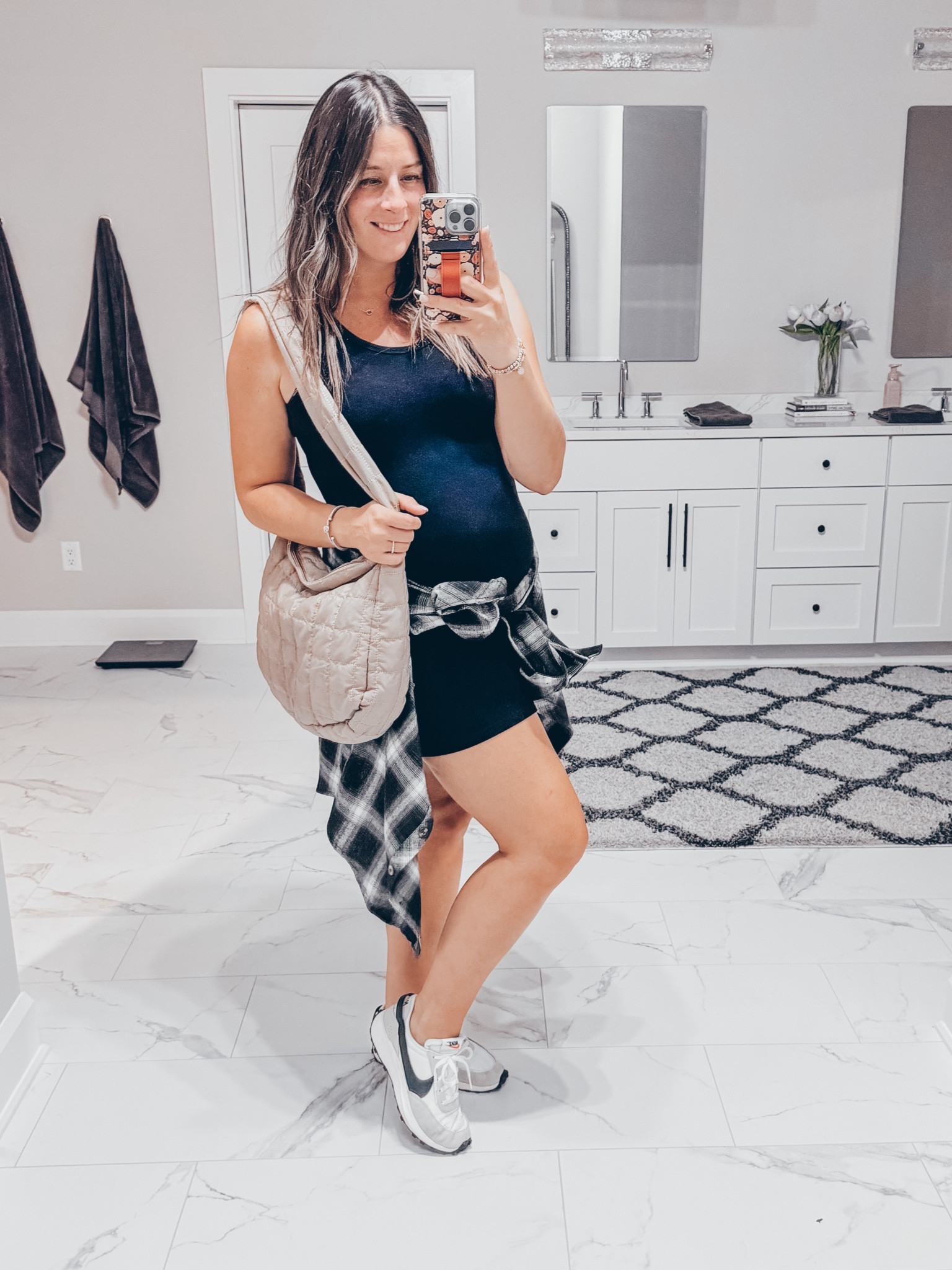 Bodycon // nonmaternity bump friendly //casual style 

#LTKStyleTip #LTKFindsUnder50 #LTKBump