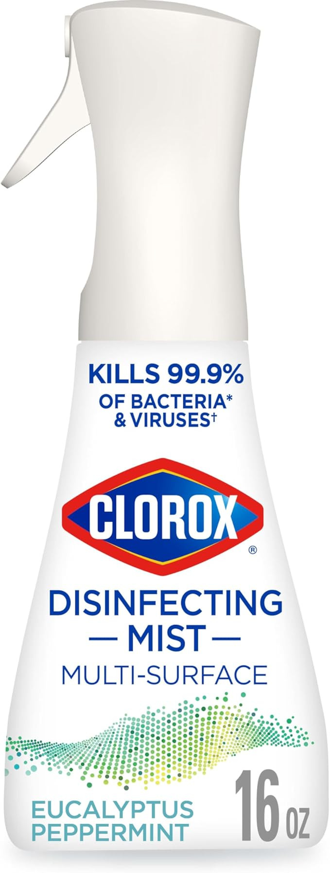 Clorox Disinfecting Mist, Eucalyptus Peppermint, Disinfecting Spray, 16 Fluid Ounces | Amazon (US)