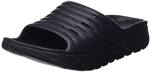 Hoka Ora Recovery Slide (Unisex) - Black - Size M10/W12 | Amazon (US)
