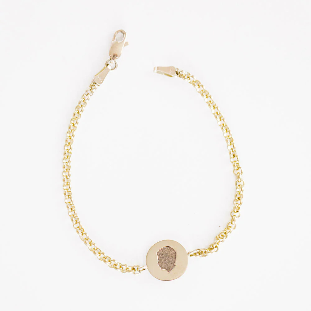 Reversible Medallion Bracelet | Vana Chupp Studio