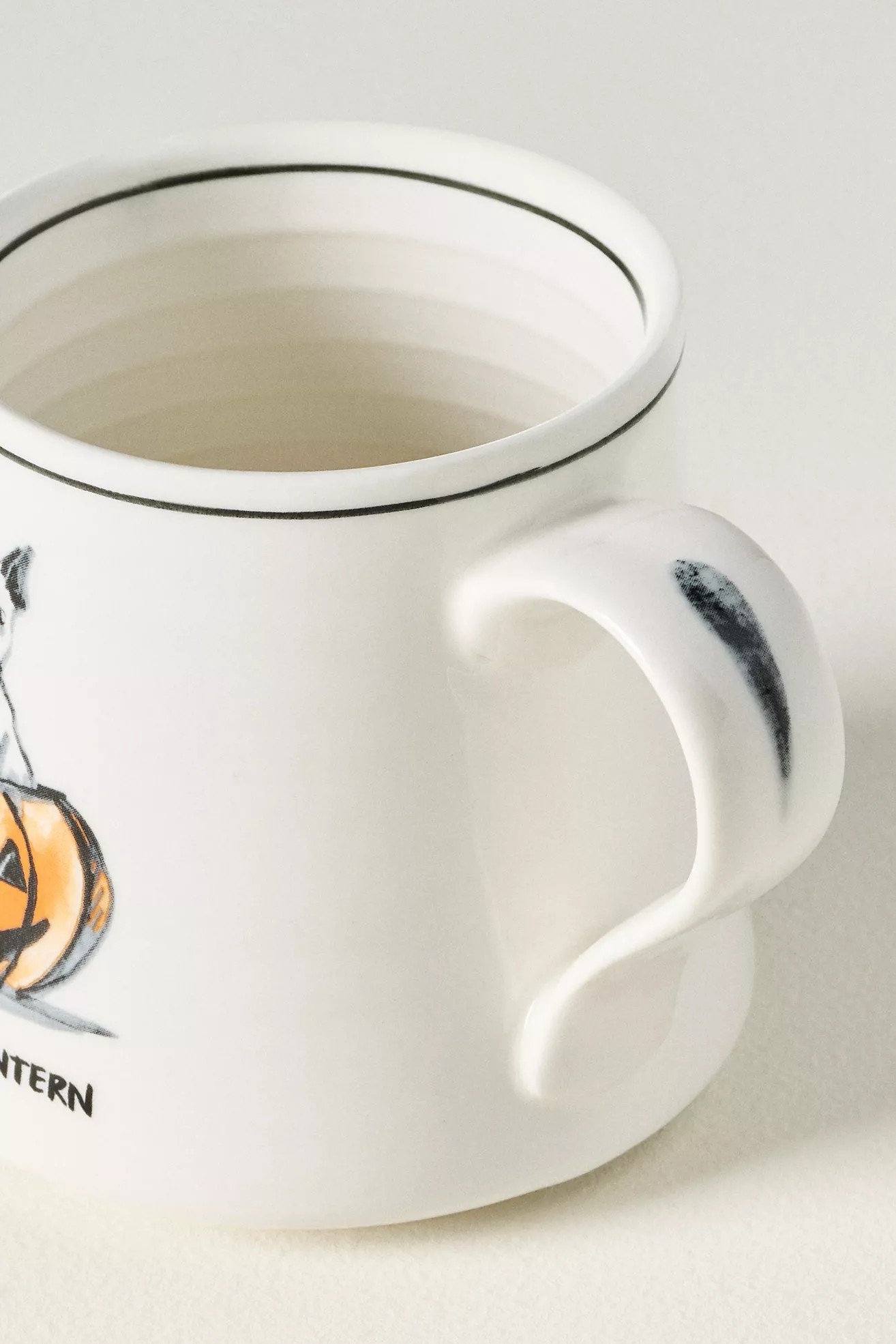 Molly Hatch Stoneware Halloween Dog Mug | Anthropologie (US)