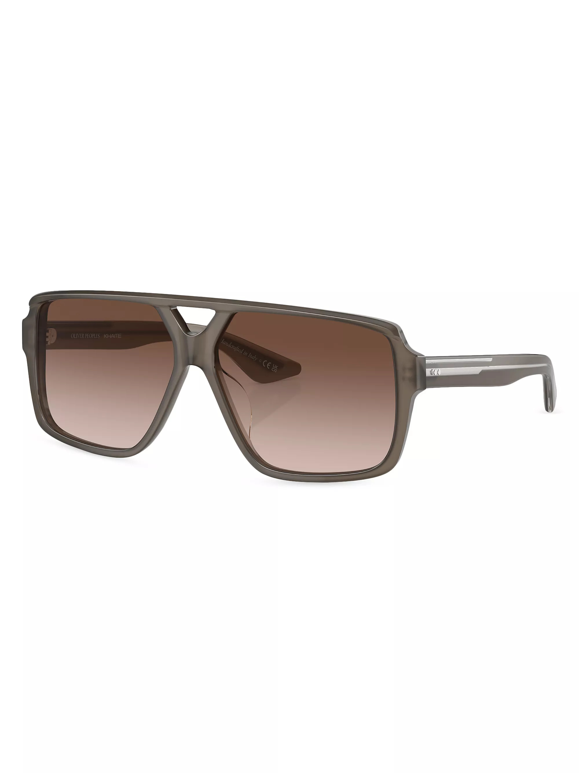 KHAITE x Oliver Peoples 1977C 60MM Oversized Sunglasses | Saks Fifth Avenue