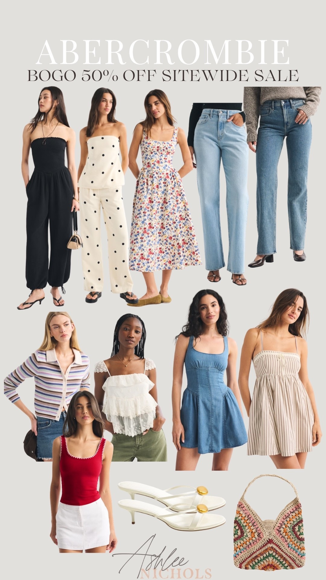 Abercrombie sitewide sale! Bogo 50% off sitewide!

Spring style, denim dress, matching set, denim jeans

#LTKSeasonal #LTKootd #LTKSaleAlert