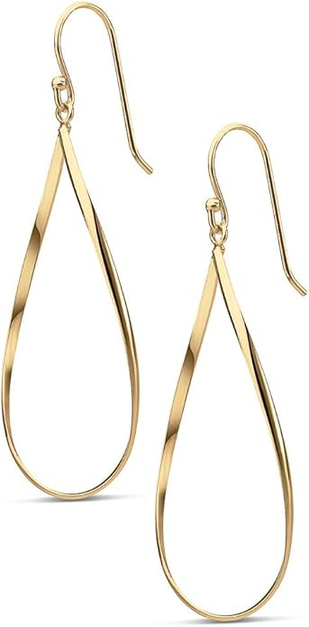 MILLA Teardrop Earrings - Designer Silver Statement Earrings or Gold Dangle Earrings for Women Tr... | Amazon (US)