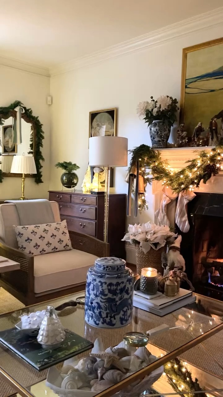 Christmas in the Living Room 🎄✨

#LTKSeasonal #LTKhome #LTKVideo