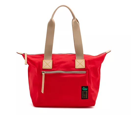 Make Your Selection: Dooney & Bourke Nylon Front Zip Tote | QVC