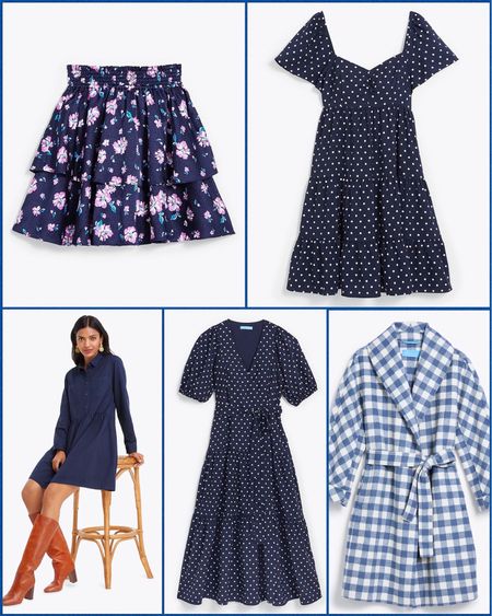 A few of my favorite styles from Draper James’ new collection. These are great year-round! 💜 

#draperjames #mydraperjames #blue #purple #floral #polkadot #wrapdress #navy #wrapcoat #gingham #check #utility #minidress #fallstyle #falloutfit

#LTKunder100 #LTKSeasonal #LTKstyletip