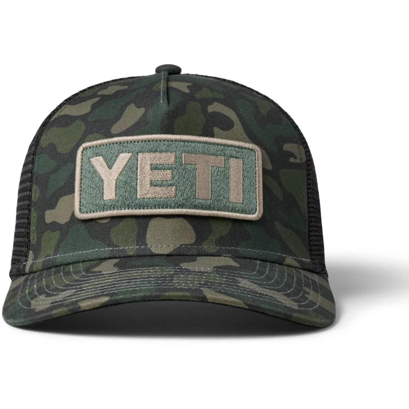 YETI Adults' Full Camo Logo Trucker Hat - Basic Hunting Headwear at Academy Sports | Academy Sports + Outdoors