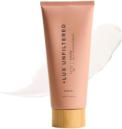 + Lux Unfiltered N°32 Deep Gradual Self Tanner, Hydrating Self Tanning Lotion with Shea Butter &... | Amazon (US)