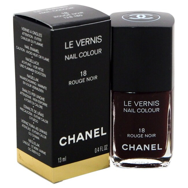 Chanel Le Vernis Nail Colour 18 Rouge Noir | Bed Bath & Beyond