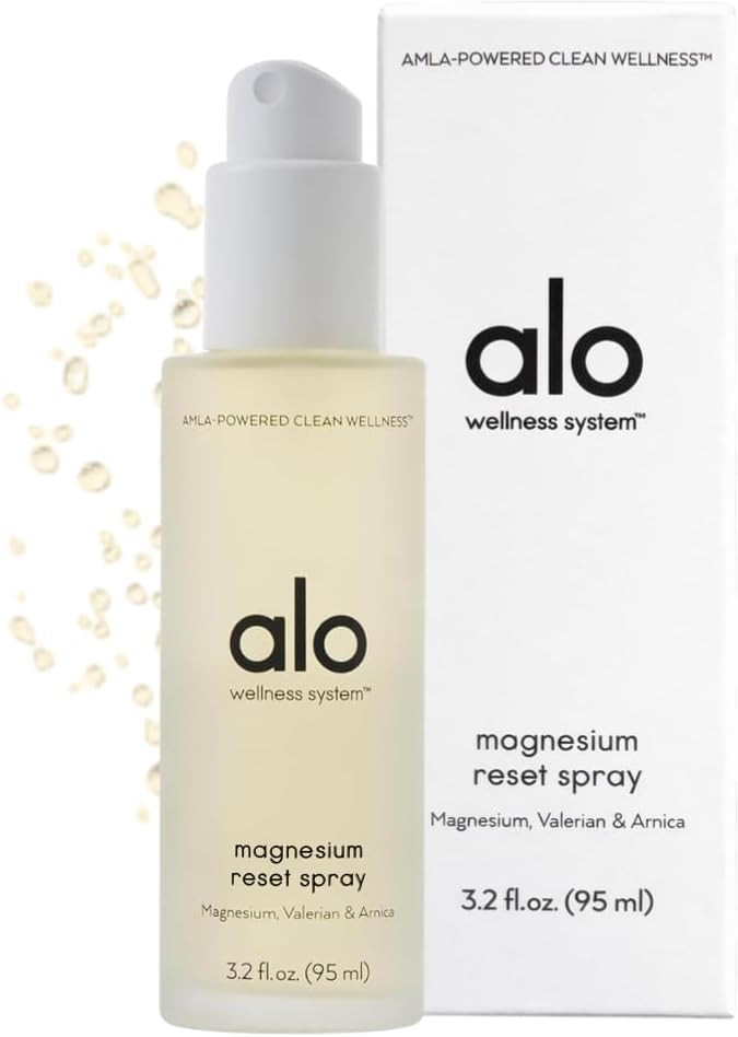 ALO Magnesium Oil Spray | Sleep, Stress & Anxiety Relief + Muscle Recovery | Fast-Absorbing Magne... | Amazon (US)