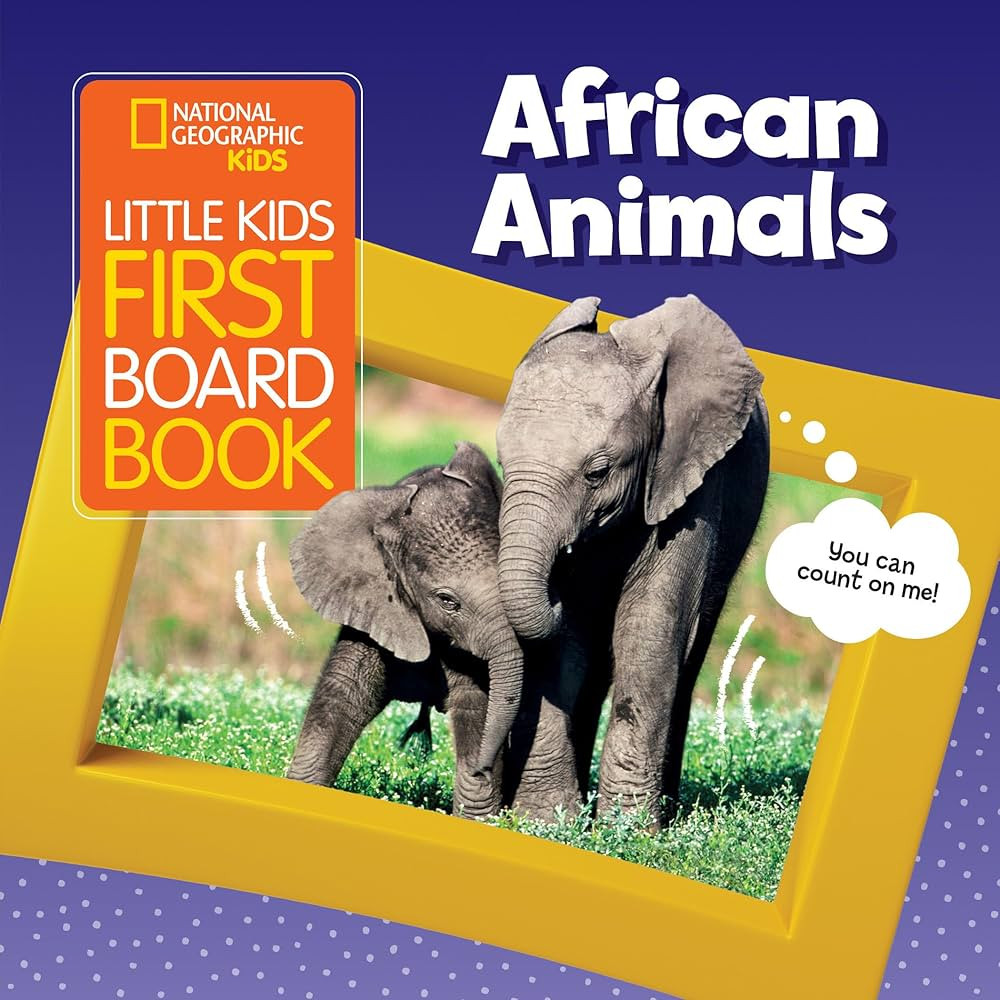National Geographic Kids Little Kids First Board Book African Animals | Amazon (US)