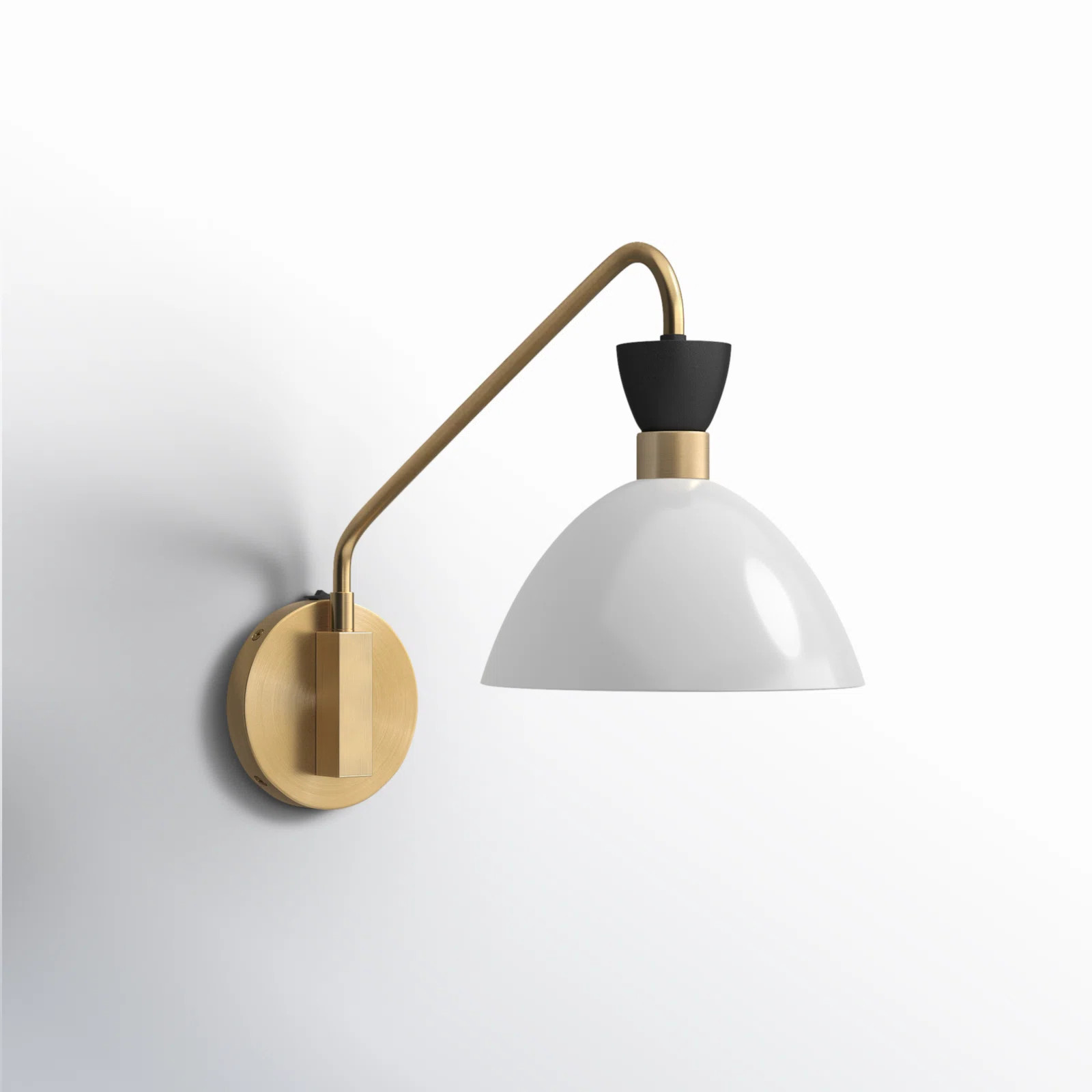 Freemont Steel Swing Arm Sconce | Wayfair North America