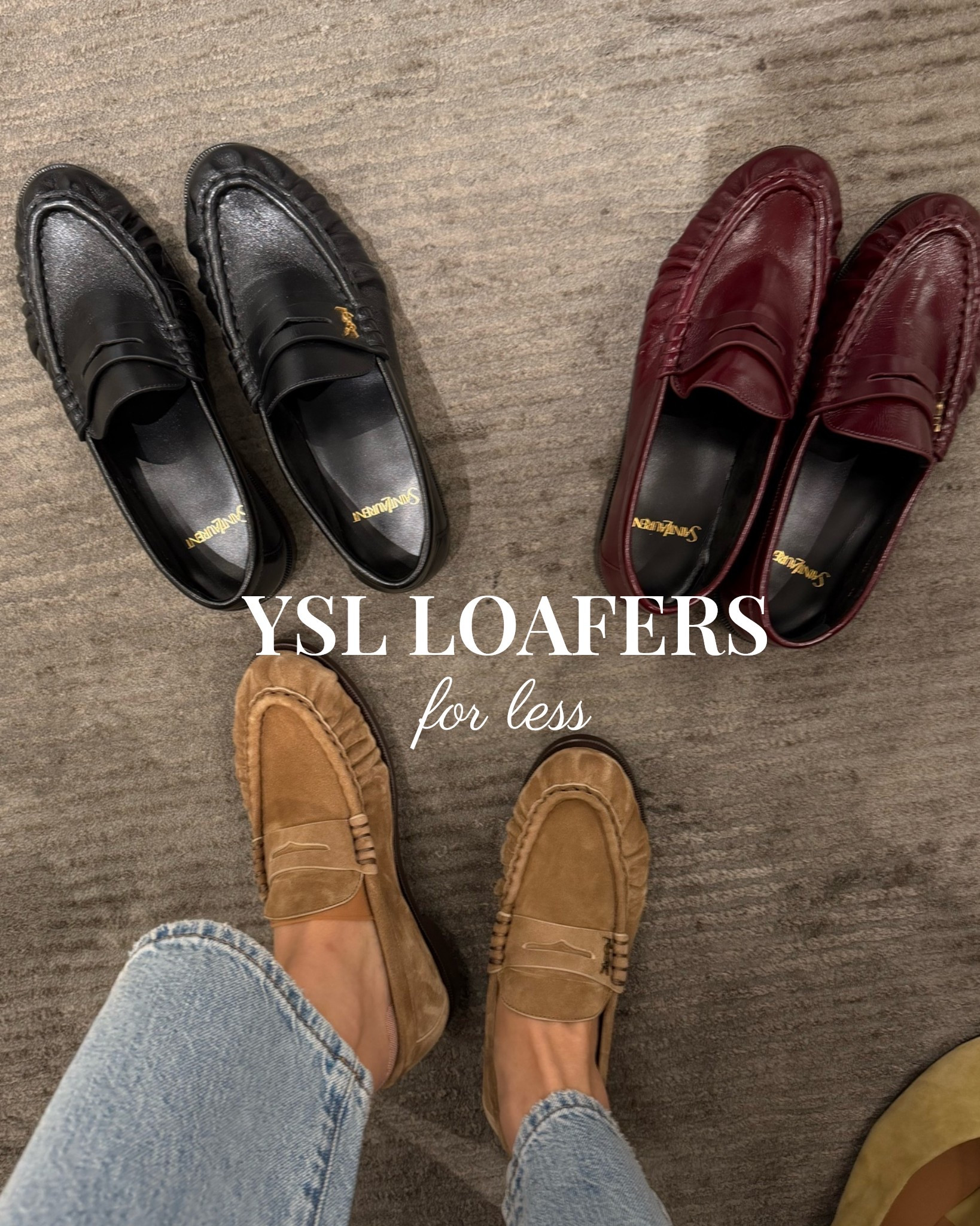 YSL loafers for less

Fall shoes / elevated style

#LTKSeasonal