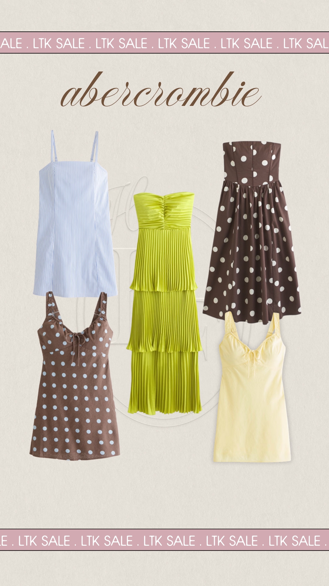 Some of my favorite dresses right now from Abercrombie and they're all 25% off!! 

 #LTKSpringSale #LTKSeasonal #LTKSaleAlert