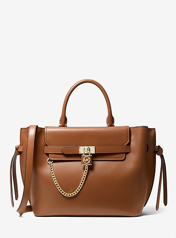 Hamilton Legacy Large Leather Belted Satchel | Michael Kors US