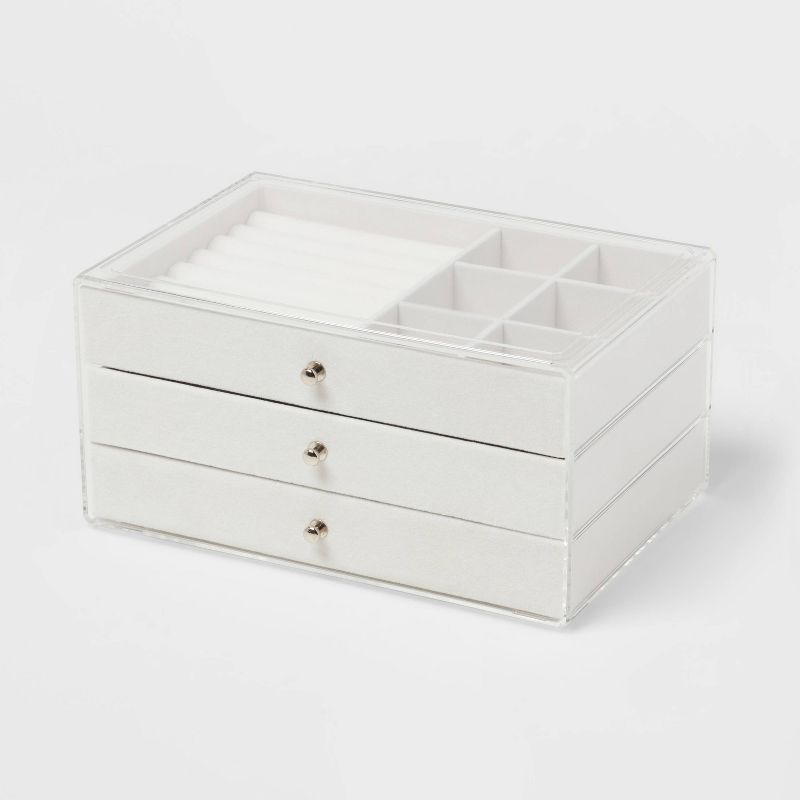 3 Drawer Acrylic Accessory Organizer - Brightroom™ | Target