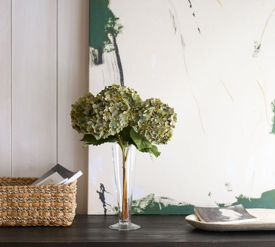 Faux Dusty Green Hydrangea Bundle | Pottery Barn (US)