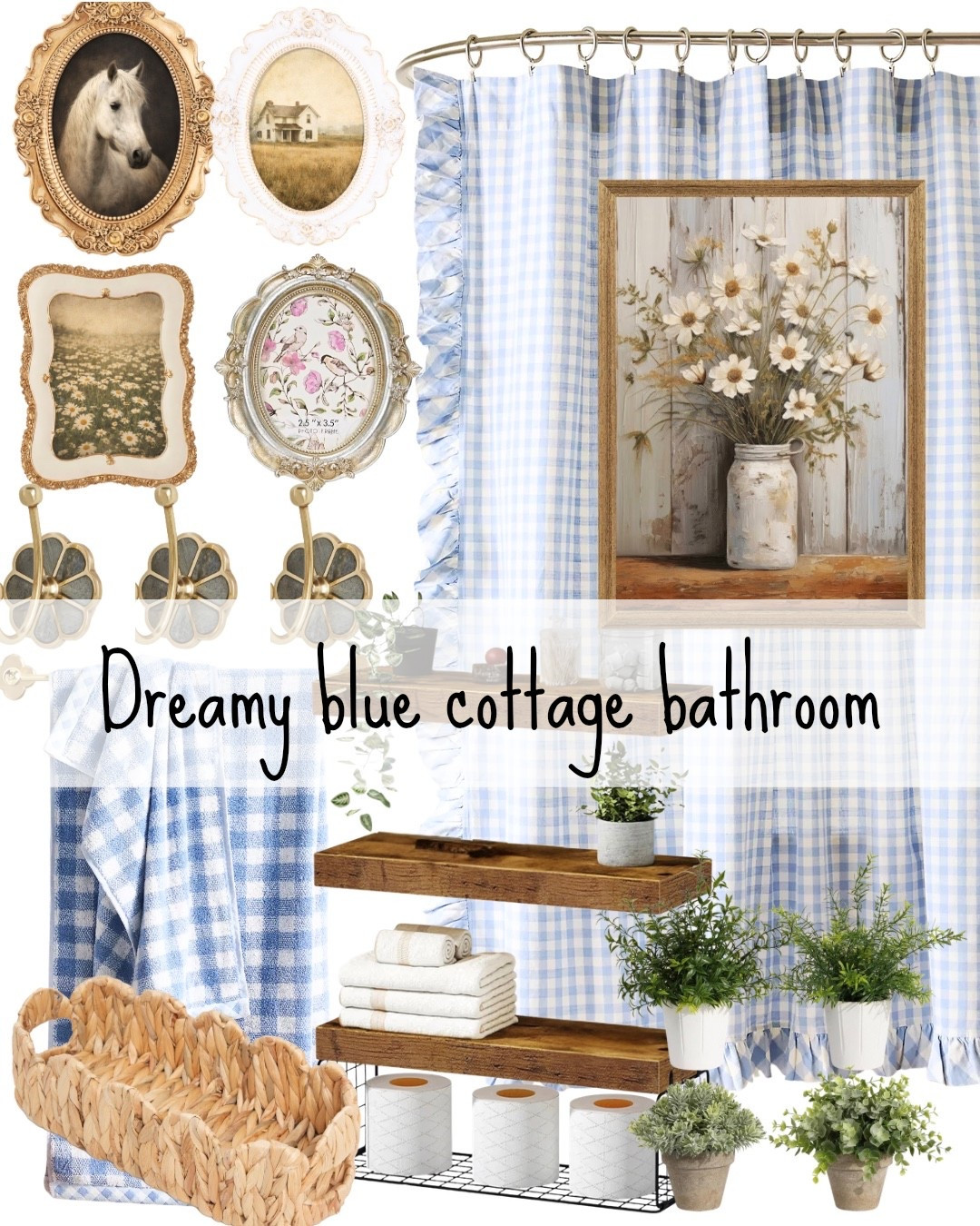 Everything you need for a charming cottage farmhouse bathroom that’s going viral right now. 

#ltkstyle
#ltkfinds
#cottagecoredecor
#farmhousebathroom
#farmhousehome

#LTKKids #LTKvlog #LTKHome