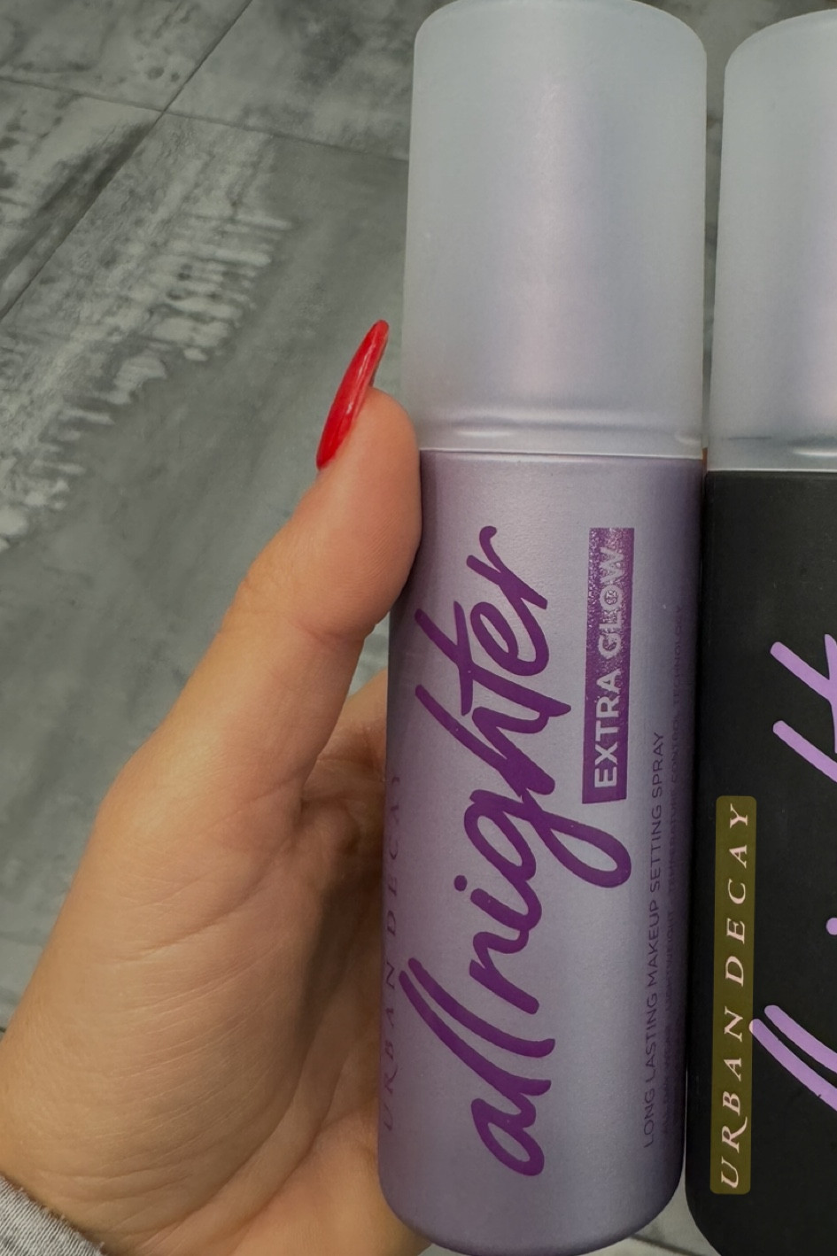 Urban decay setting spray I’m loving 