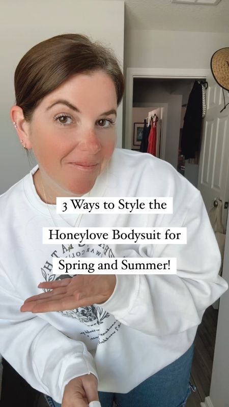 3 ways to style my favorite Honeylove bodysuit for Spring and Summer! Which look is your fave?! 

The bodysuit runs TTS, comes in several color options and you get 15% off with code TOUCHOFSPARKLEBLOG_!

#LTKstyletip #LTKfindsunder100 #LTKmidsize