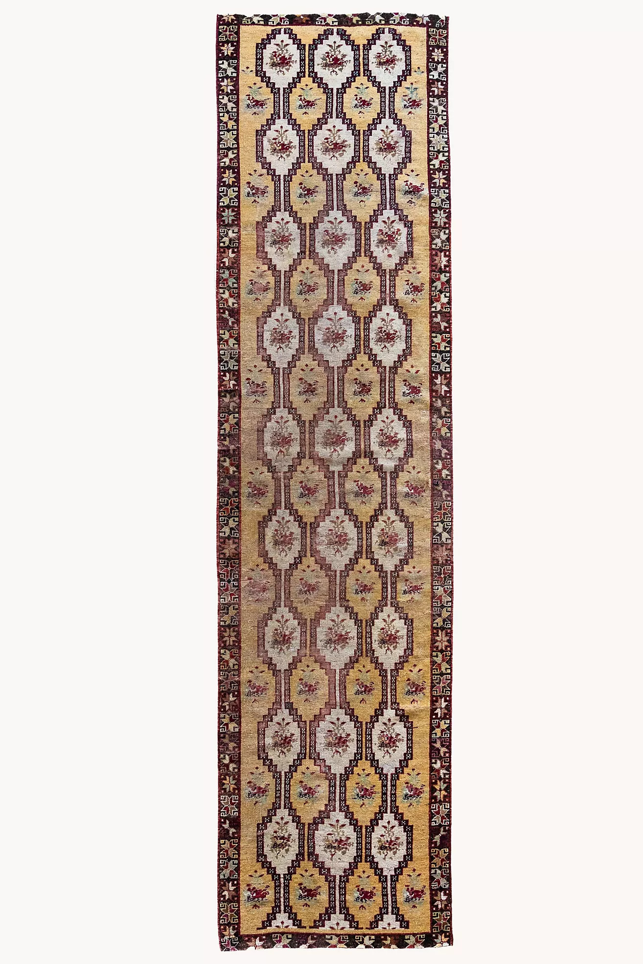 District Loom Vintage Turkish Mucur Runner Rug No. 356 | Anthropologie (US)