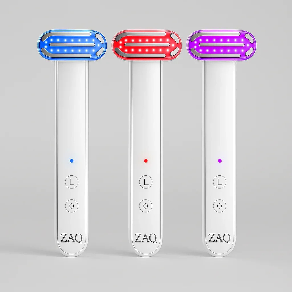 ZAQ Zayn 2.0 Facial Wand – LED Light, Microcurrent, Heat & Vibration | ZAQ