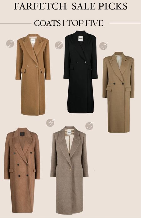 Faretch sale picks - coats 🤎

maje coat, Sandro coat, capsule wardobe coat, 

#LTKFind #LTKworkwear #LTKsalealert