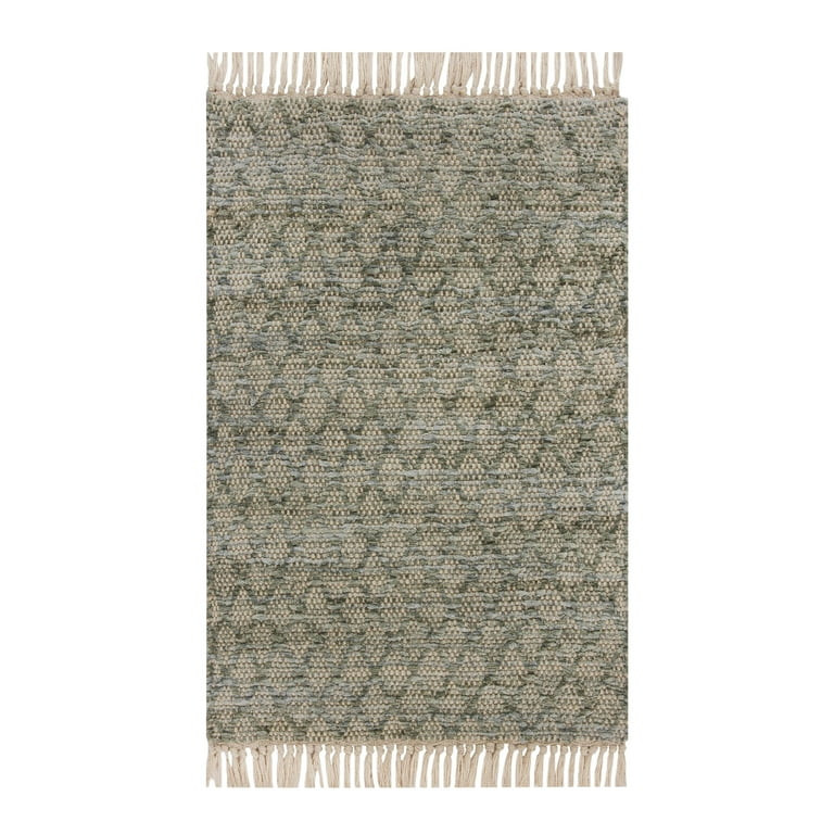 Better Homes & Gardens Green Diamond Indoor 24" x 36" Accent Rug | Walmart (US)
