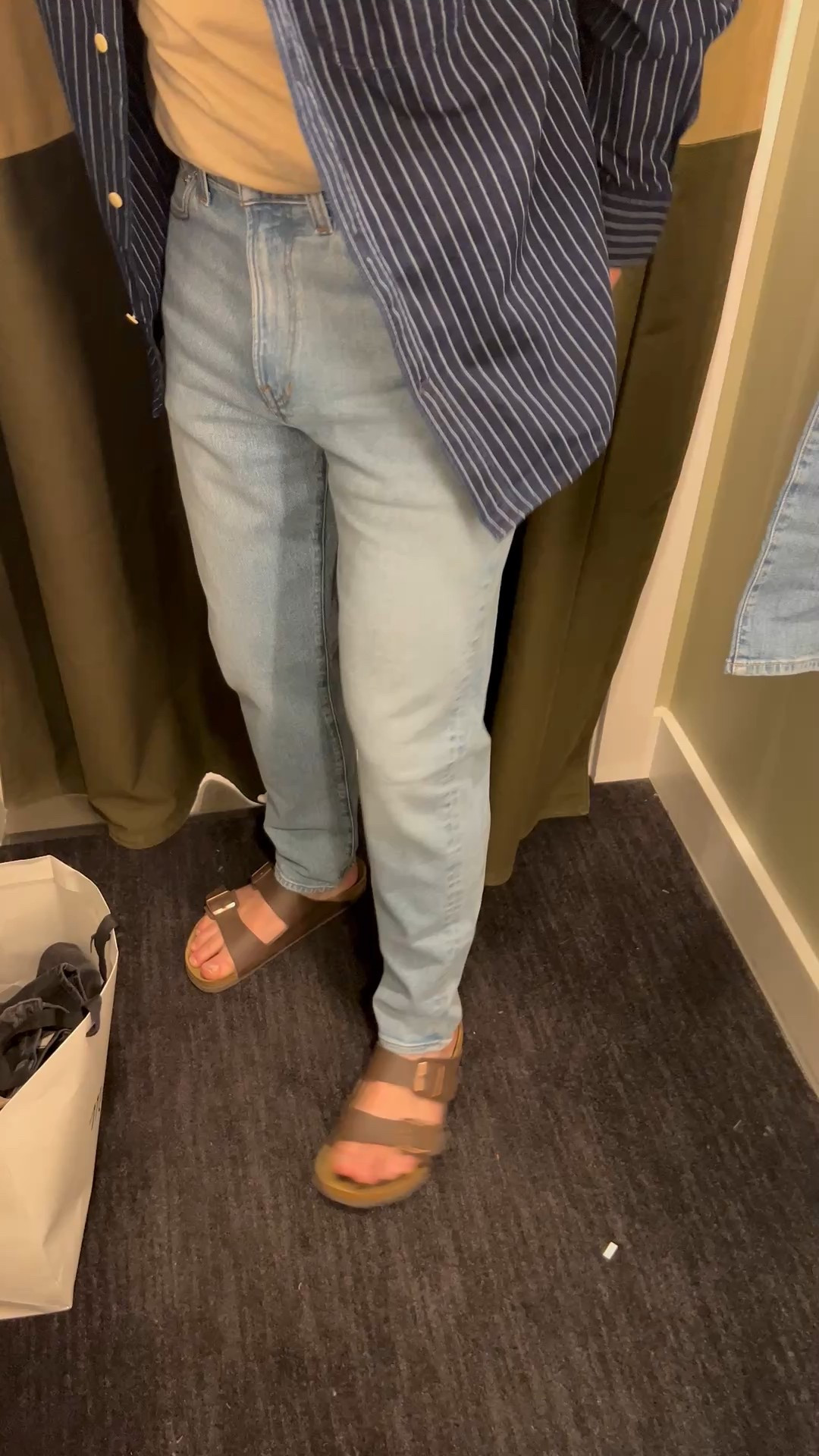 Relaxed casual suburban style. Guys like quality tees. Teach them about the “third” piece! Good fitting jeans are a must for youthful style. 

#LTKxMadewell #LTKMens #LTKOver40