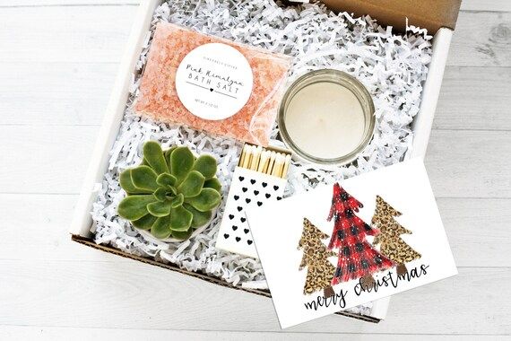 Merry Christmas Gift Box| Fall Gift Box | Holiday Gift Box | Christmas Gift Box| Thinking of You ... | Etsy (US)