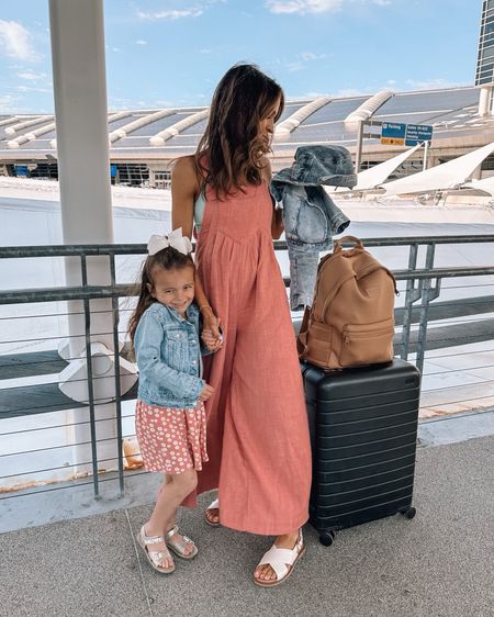 mommy + me travel day looks! 🩷 this backpack is the BEST carryon / diaper bag! hold so much and looks so chic! 🙌🏻


#traveloutfit #backpack #diaperbag #springoutfit #summeroutfit

#LTKstyletip #LTKfamily #LTKtravel