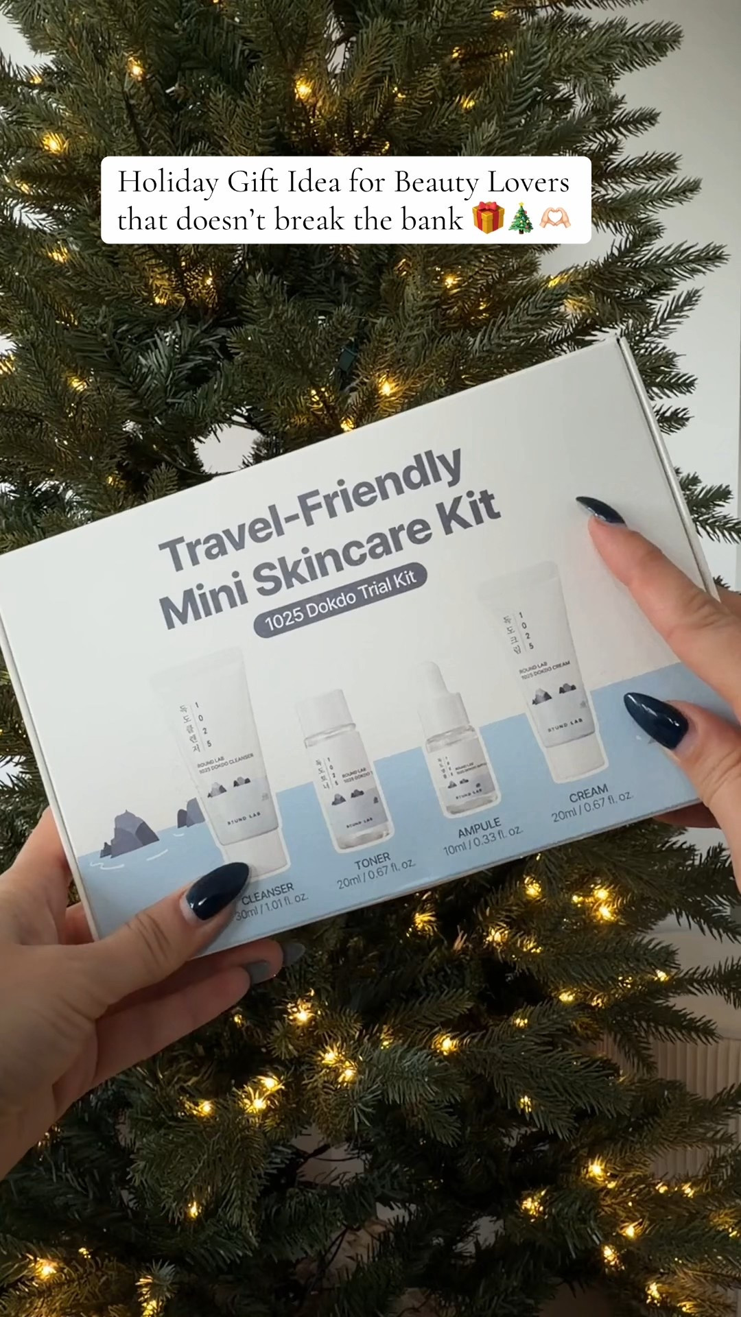 Round lab skincare travel set holiday gift idea 

#LTKHoliday #LTKGiftGuide #LTKBeauty