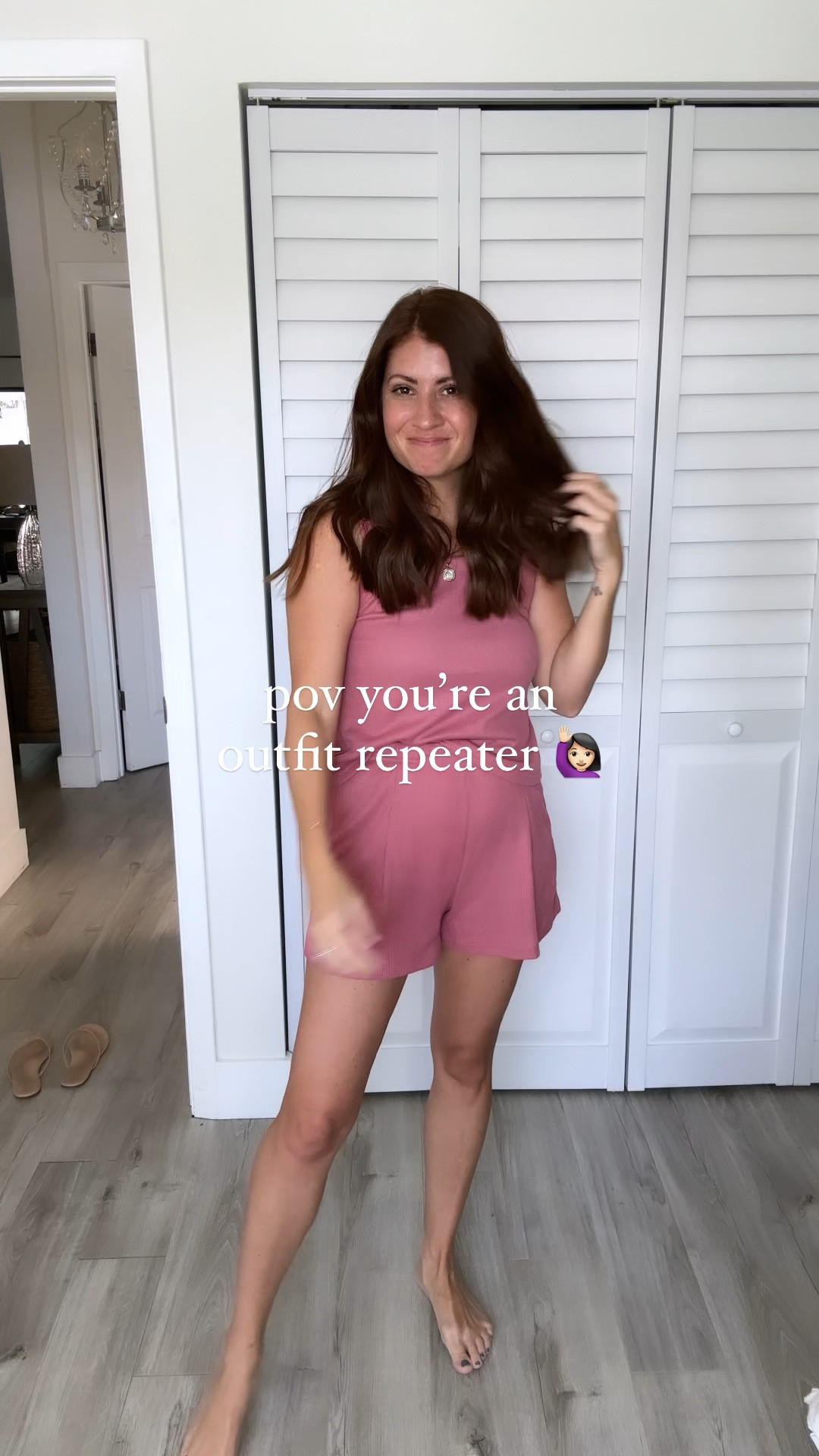 POV You’re and outfit repeater! 🙋🏻‍♀️🙌🏼😊 When I like something, I like something! This waffle set is so comfy and love the pleated detail on the shorts and elevates the look! Have it in 2 colors and might need another because they are still on sale! 

Follow me for more affordable outfit ideas and Amazon finds! 

Wearing-
Set- small
Cardigan- smalll

#LTKSeasonal #LTKfindsunder50 #LTKstyletip