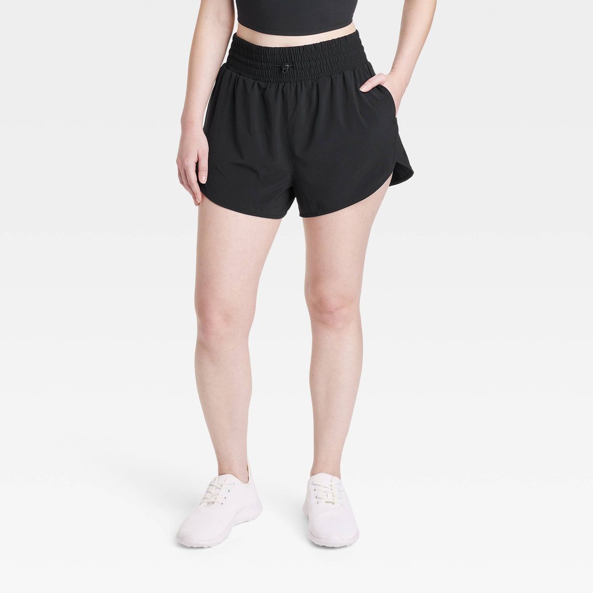 Women's Flex Woven High-Rise Shorts 3" - All In Motion™ | Target