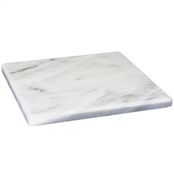 Natural Geo Decorative White Square Marble Kitchen Cutting Board | Bed Bath & Beyond