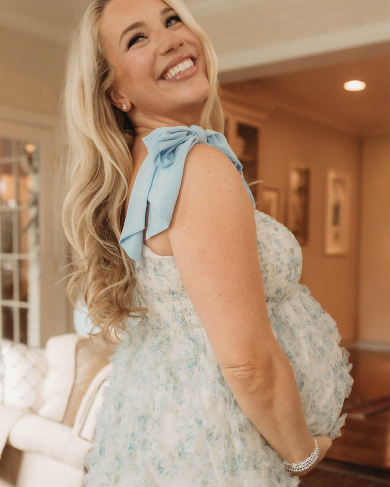 Baby Shower Dress | Bump Friendly Dress | Expecting Boy Mama 👶🏼💙 (Comes in 2 colors!)

#LTKootd #LTKBump #LTKBaby