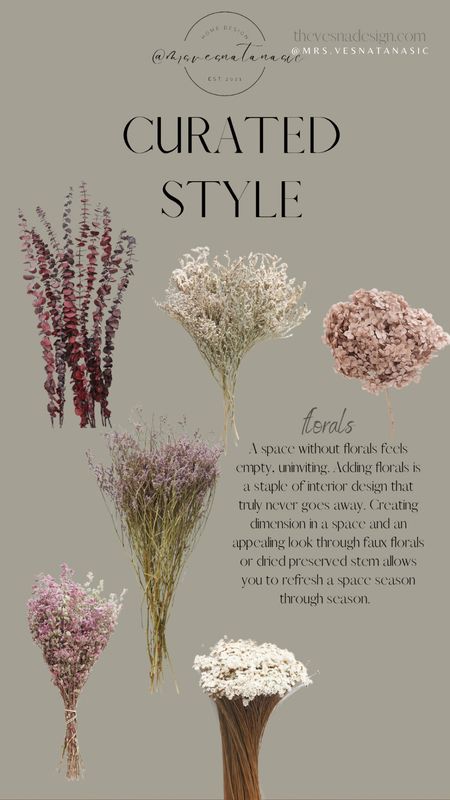 Curated Style favorite floral stems and dried preserved florals! 

Florals, Winter refresh,  Spring refresh, floral stems, faux florals, faux stems, preserved hydrangea, preserved florals, magnolia, curated style, winter decor, greenery, spring decor, home decor, home find, home style, home decor, florals, flowers, faux stems

#LTKstyletip #LTKFind #LTKhome