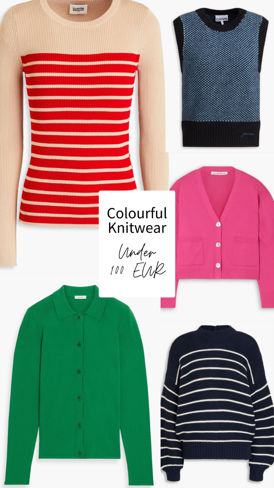 Colourful sweaters for spring, all under 100 EUR and on salee

#LTKeurope #LTKstyletip #LTKsale