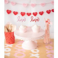 Love Cupcake Toppers - Valentines Party Decorations Day Cake | Etsy (US)