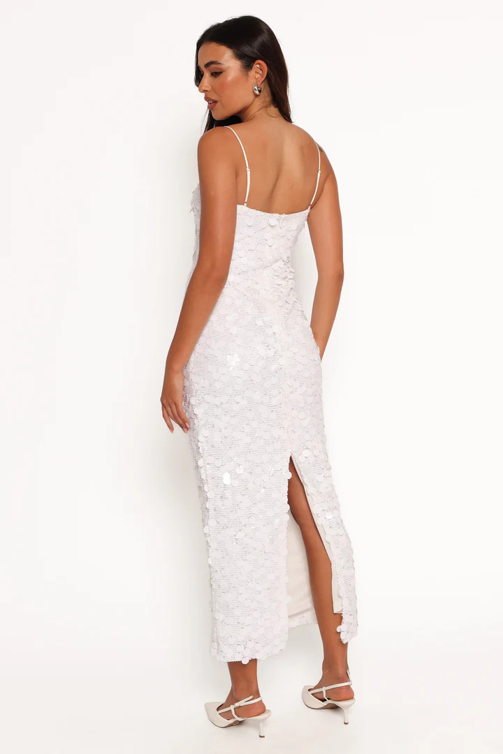 Letta Midi Dress - White | Petal & Pup (US)
