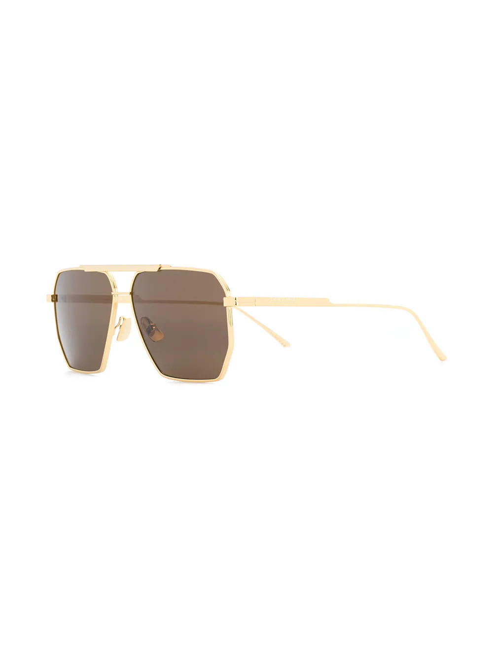 square-frame logo sunglasses | Farfetch Global