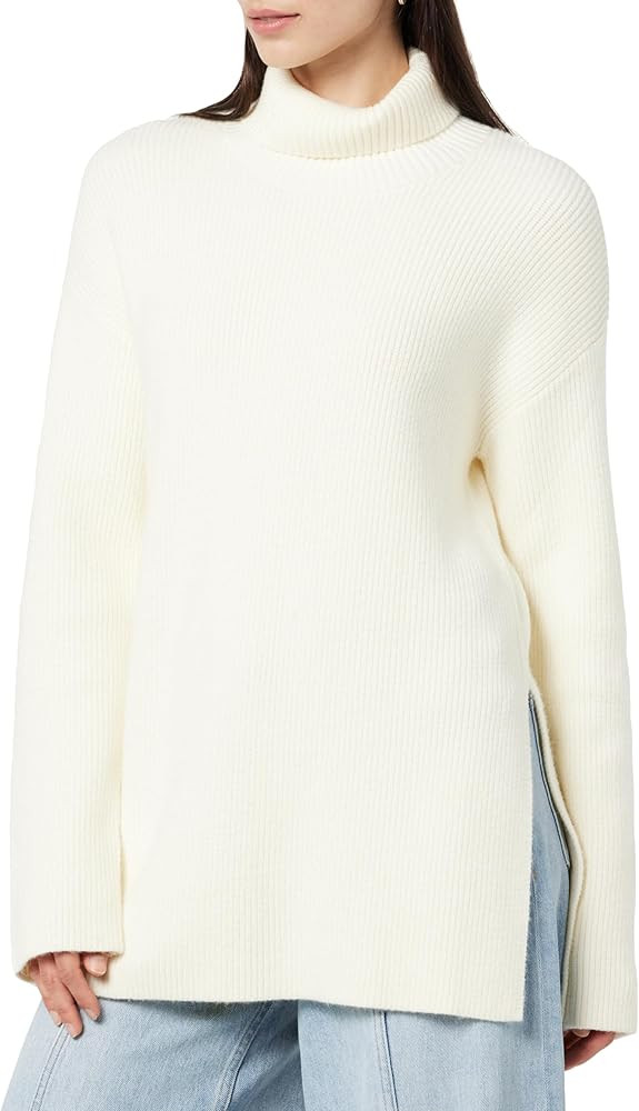 The Drop Women's Camilla Drop Shoulder Turtleneck | Amazon (US)