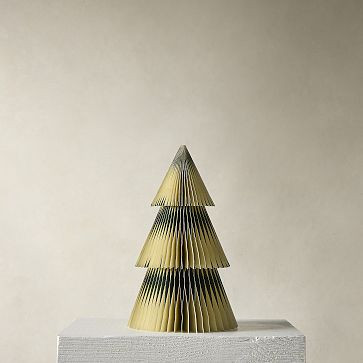Two-Tone Decorative Paper Tabletop Trees | West Elm (US)