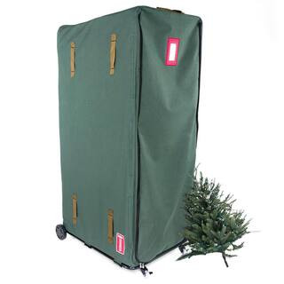 TreeKeeper GreensKeeper Rolling Christmas Tree Storage Bag for Trees Up to 15 ft. Tall TK-10773-R... | The Home Depot