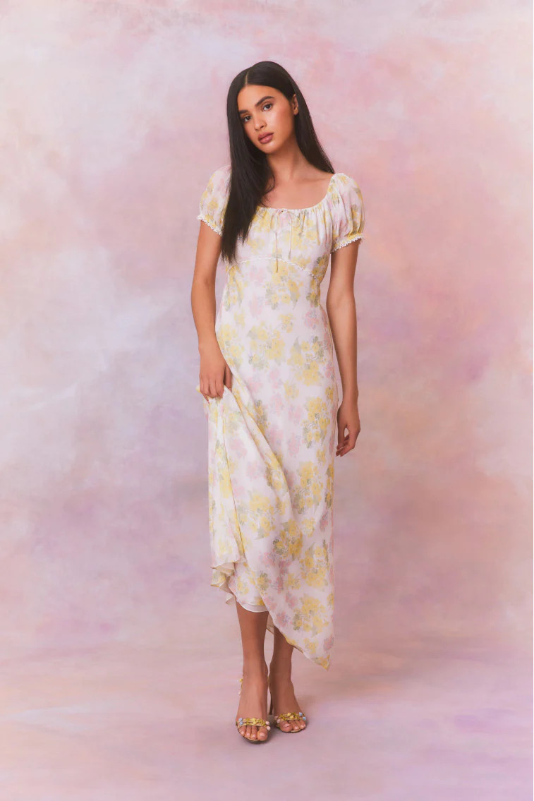 Kelila Cotton Voile Maxi Dress | LoveShackFancy