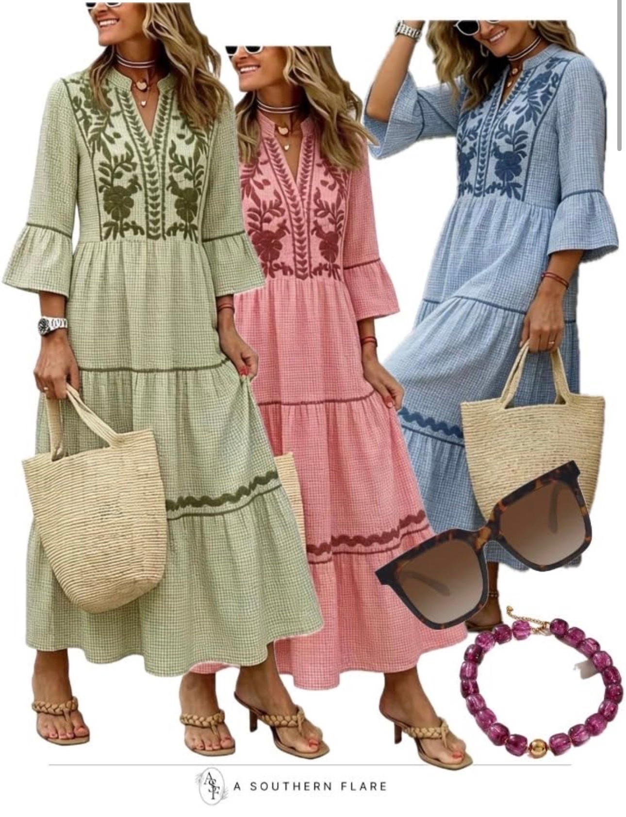 Cozy yet chic summer dresses for every occasion! Plus, don't miss these stylish accessories. #SummerFashion #StyleEssentials

#LTKWorkwear