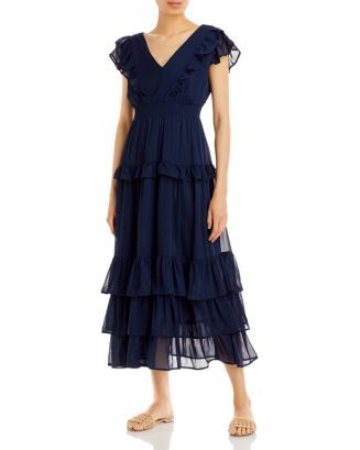 Ruffled Floral Maxi Dress - 100% Exclusive | Bloomingdale's (US)